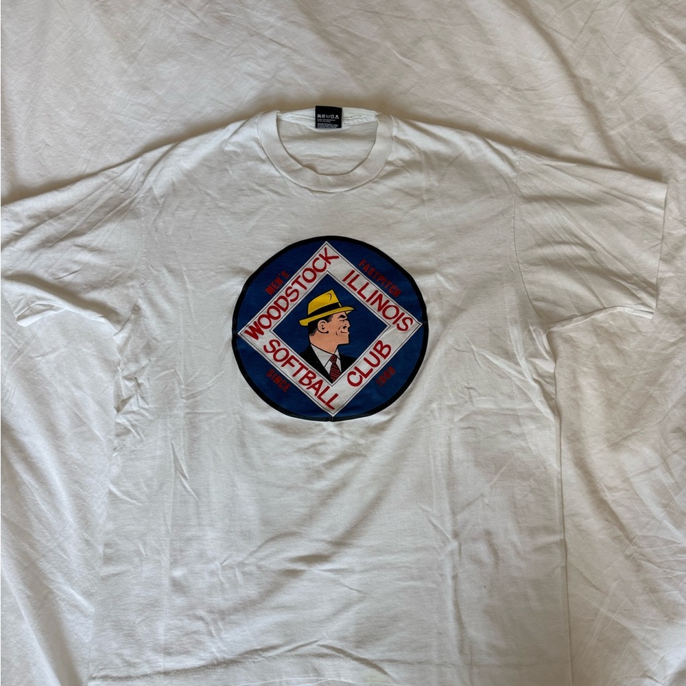 Vintage White Graphic T-Shirt